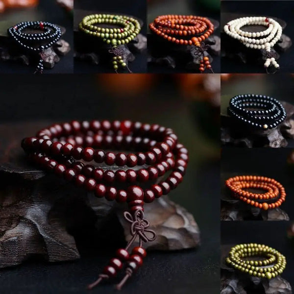 Bracelets Bouddhistes - Bois | braceletshomme.fr