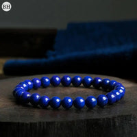 Bracelet perle bleue