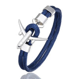 Bracelets Homme Ancre - Avion | braceletshomme.fr