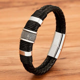 Bracelet Cuir Homme - Tissé | braceletshomme.fr