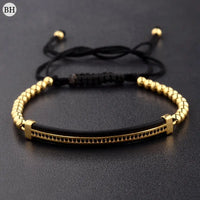 Bracelet perle dorée