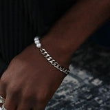 Bracelet perle homme tendance