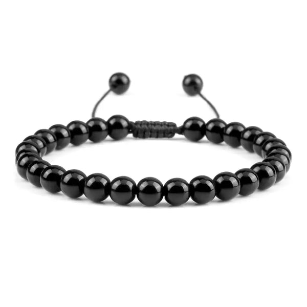 Bracelet perle noire