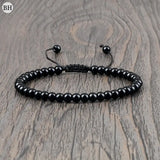 Bracelet perle noire