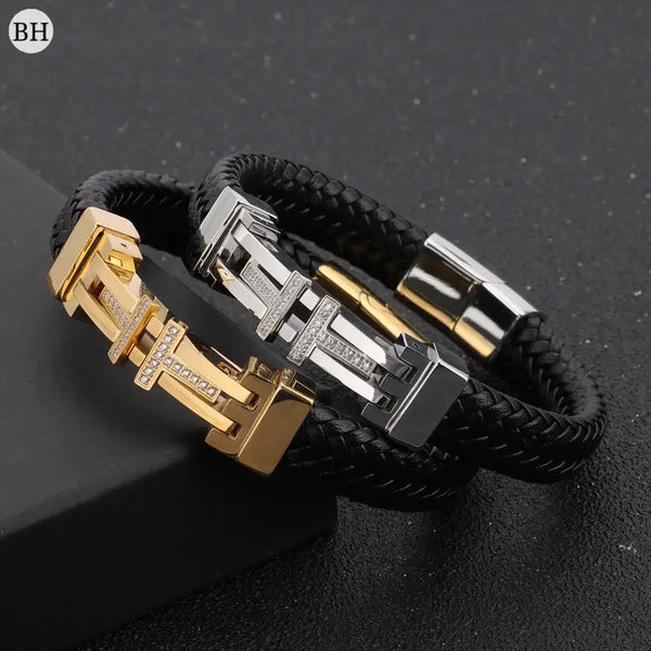 Bracelets Cuir Homme - Illusion | braceletshomme.fr