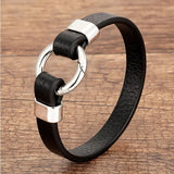 Bracelets Cuir Homme - Rond | braceletshomme.fr