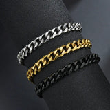 Bracelets Homme Acier - Cubain | braceletshomme.fr