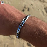 Bracelets Homme Acier - Cubain | braceletshomme.fr